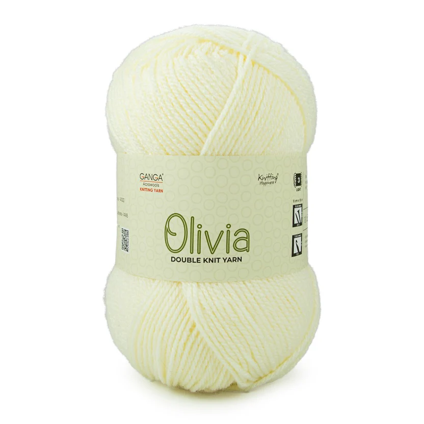 Organic baby safe yarn skeins for knitting and crochet