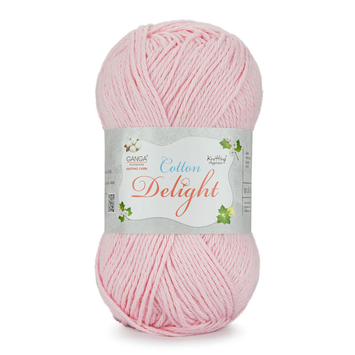 Cotton Delight Yarn – Plain | 100g per Ball view 2