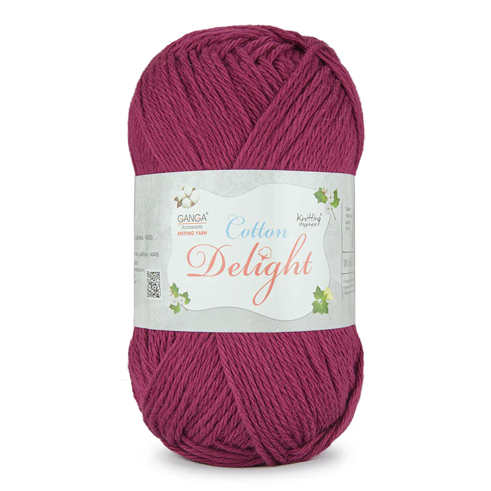 Cotton Delight Yarn – Plain | 100g per Ball view 17