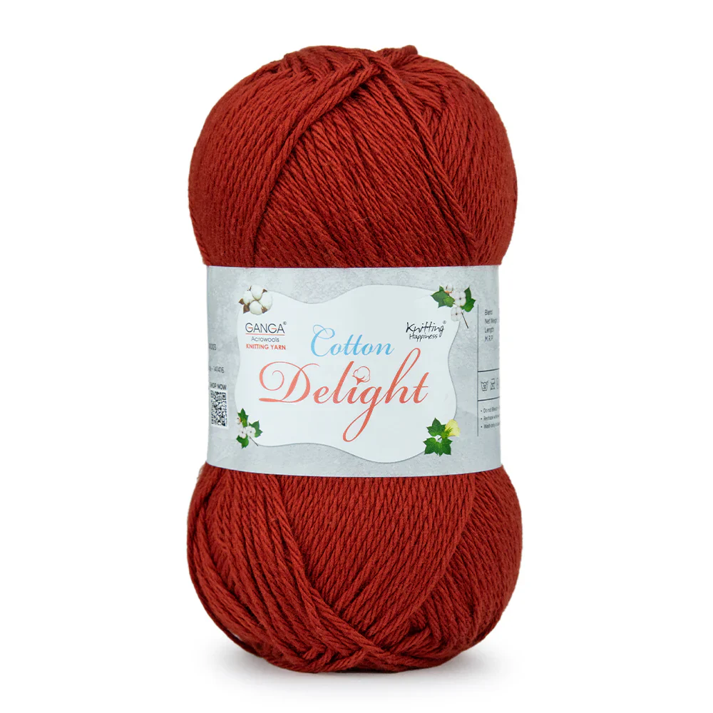 Cotton Delight Yarn – Plain | 100g per Ball view 20