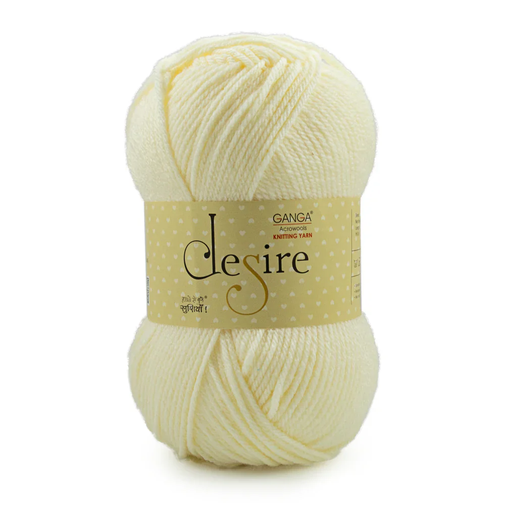 Ganga Desire Yarn - Plain - 100g per Ball view 7