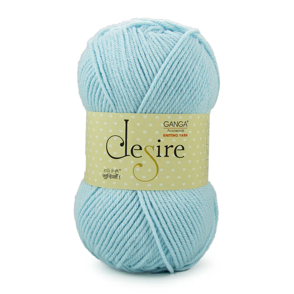 Ganga Desire Yarn - Plain - 100g per Ball view 20