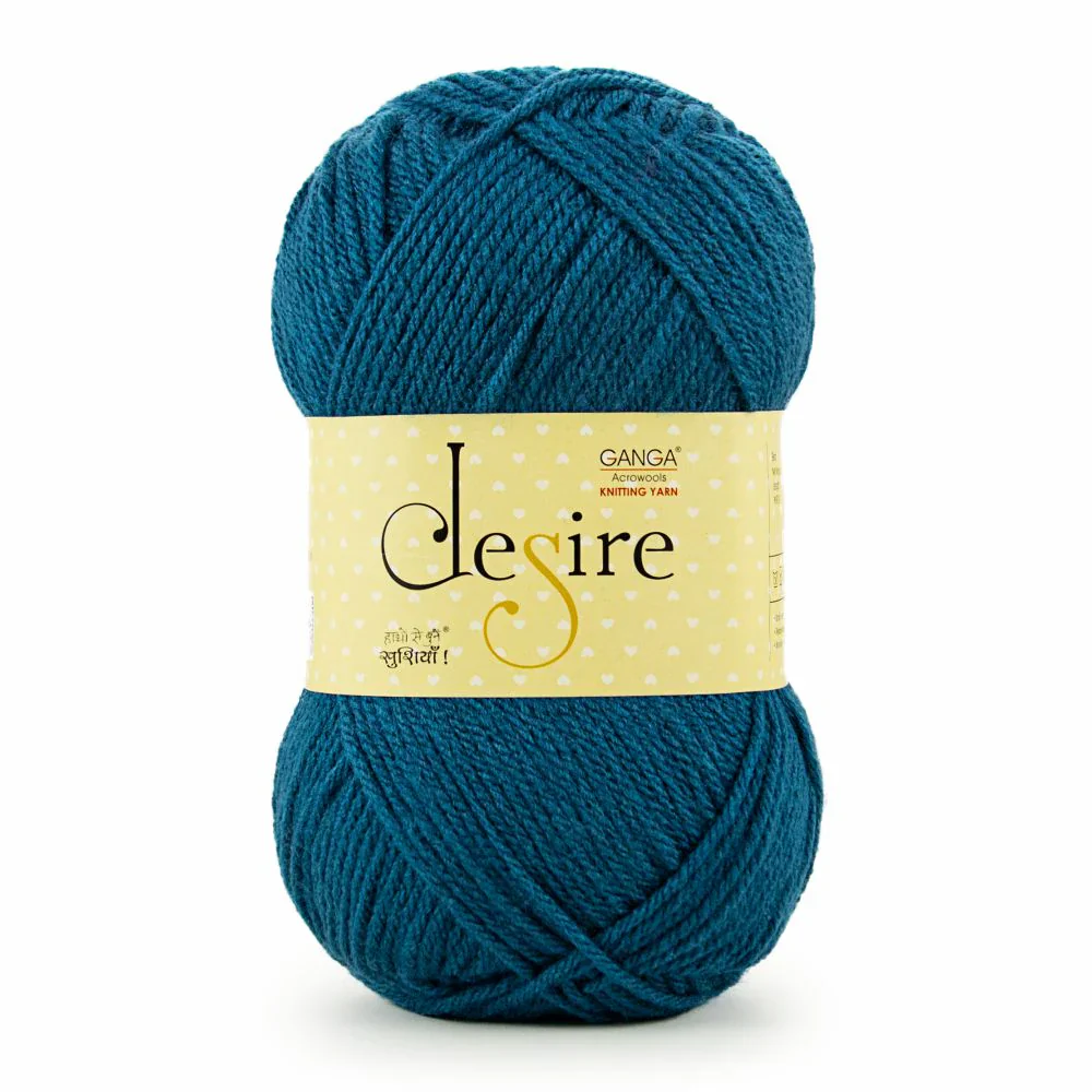 Ganga Desire Yarn - Plain - 100g per Ball view 26