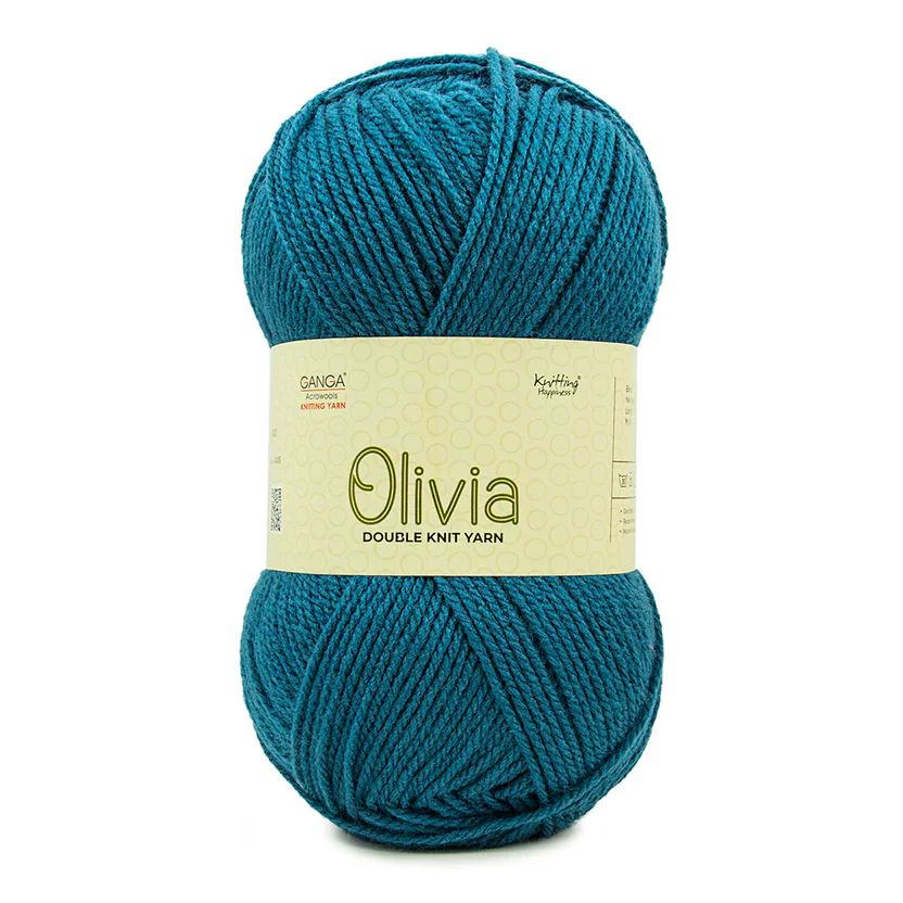 Olivia Double Knit Yarn – 100g Premium Acrylic Yarn for Knitting & Crochet view 25