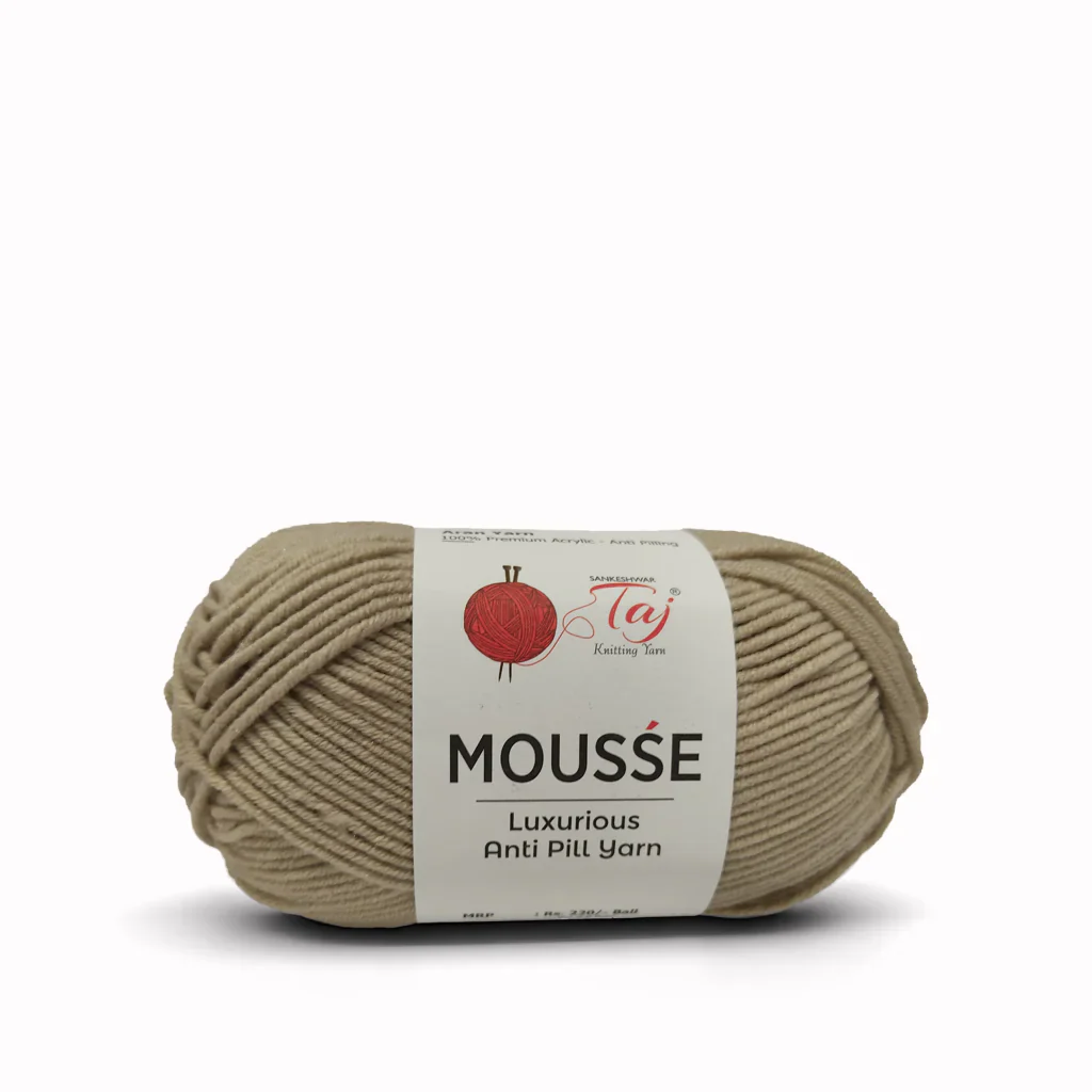 Soft Hand-Dyed Artisan Crochet Wool Skein