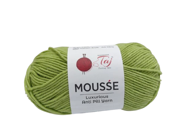 Taj Mousse Yarn – Ultra Soft Fluffy Lightweight Yarn for Knitting & Crochet view 5
