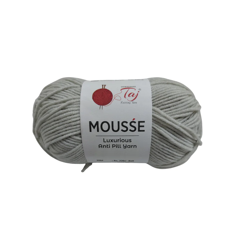 Taj Mousse Yarn – Ultra Soft Fluffy Lightweight Yarn for Knitting & Crochet view 6