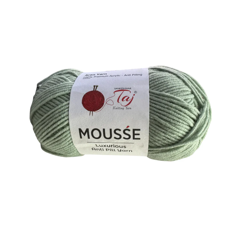 Taj Mousse Yarn – Ultra Soft Fluffy Lightweight Yarn for Knitting & Crochet view 11