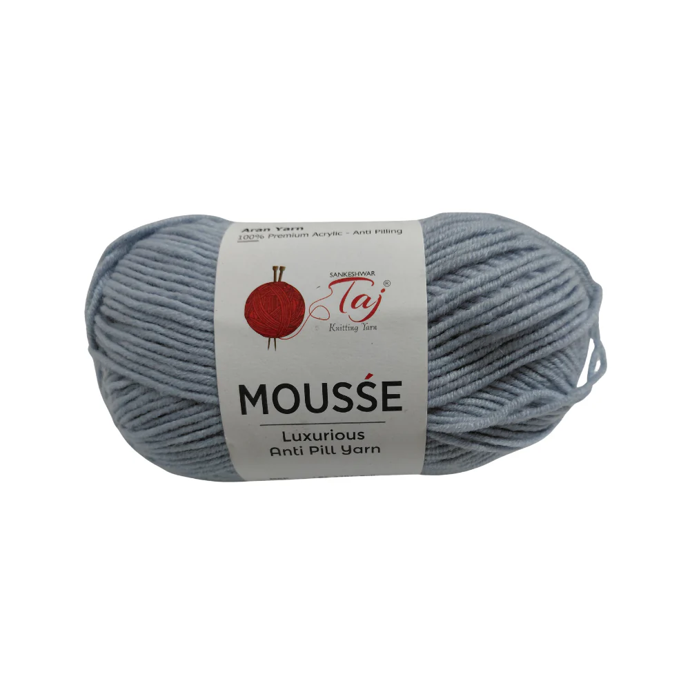 Taj Mousse Yarn – Ultra Soft Fluffy Lightweight Yarn for Knitting & Crochet view 12