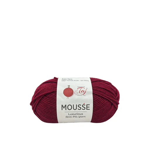 Taj Mousse Yarn – Ultra Soft Fluffy Lightweight Yarn for Knitting & Crochet view 14