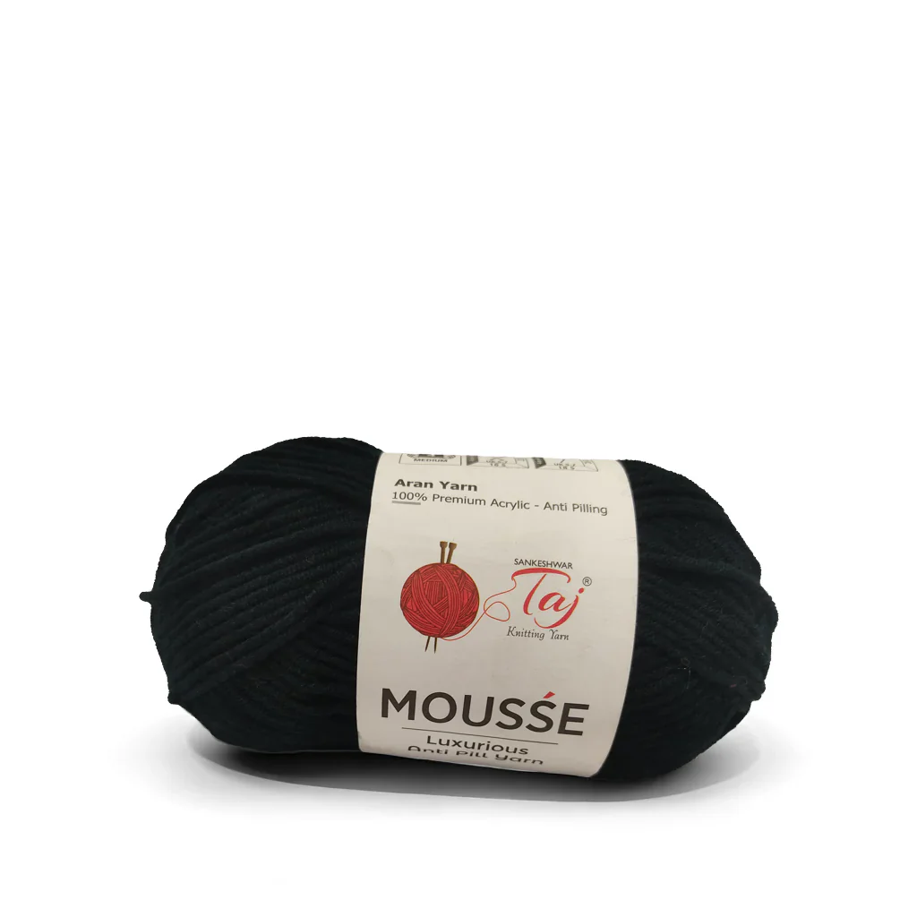 Taj Mousse Yarn – Ultra Soft Fluffy Lightweight Yarn for Knitting & Crochet view 15