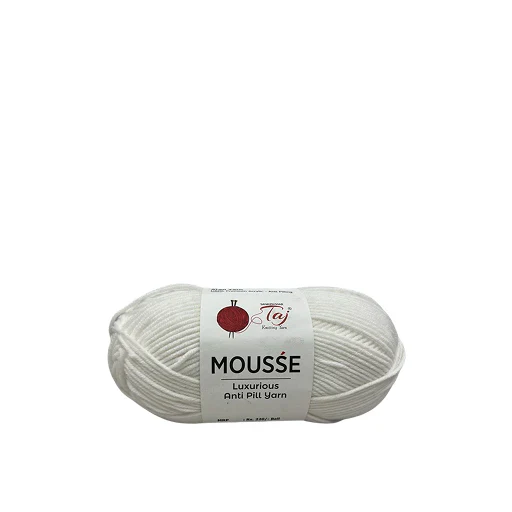 Taj Mousse Yarn – Ultra Soft Fluffy Lightweight Yarn for Knitting & Crochet view 18