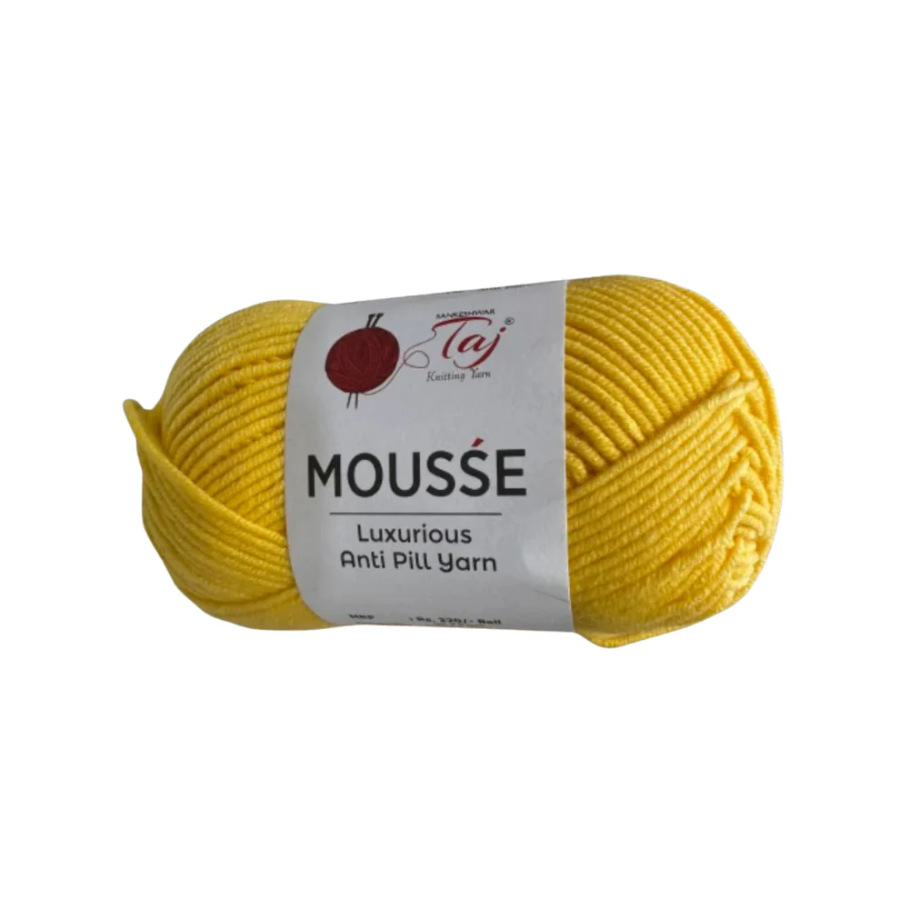 Taj Mousse Yarn – Ultra Soft Fluffy Lightweight Yarn for Knitting & Crochet view 19