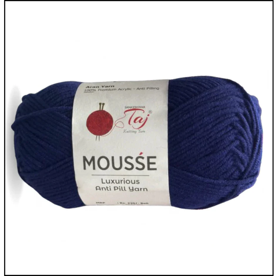 Taj Mousse Yarn – Ultra Soft Fluffy Lightweight Yarn for Knitting & Crochet view 21
