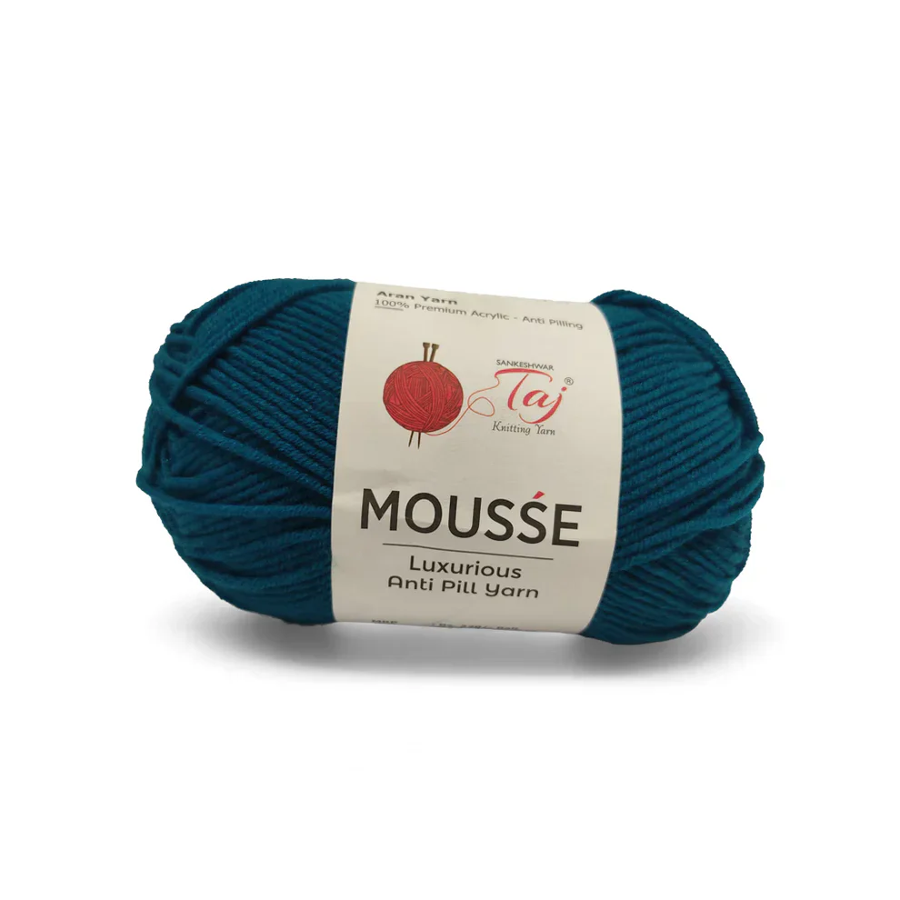 Taj Mousse Yarn – Ultra Soft Fluffy Lightweight Yarn for Knitting & Crochet view 22