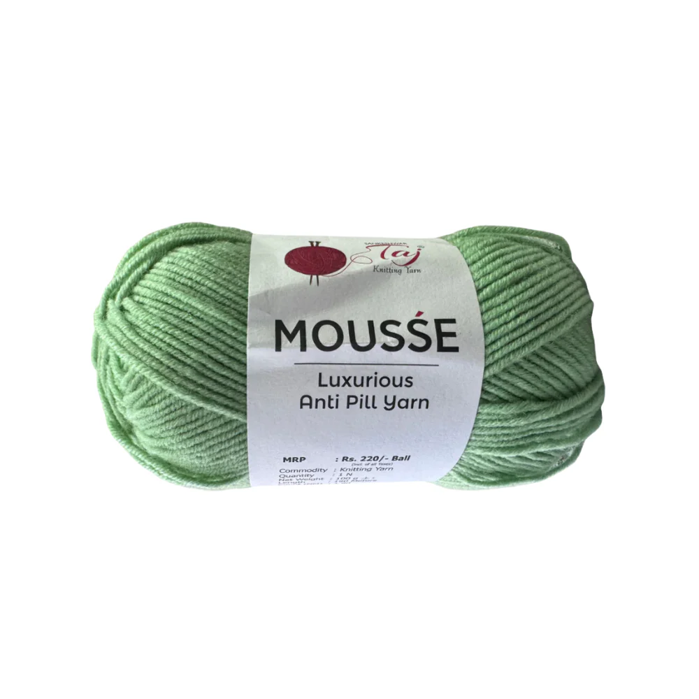 Mousse Yarn Artisan Wool Skein